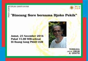 Bincang Sore Bersama Djoko Pekik