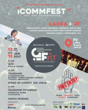 iCOMMFEST 1.0 "Ensure Social Telecommuications"