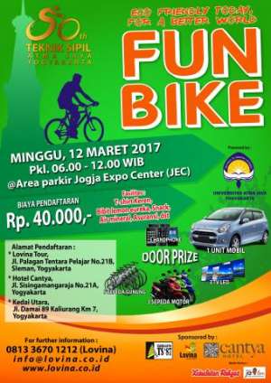 Fun Bike 2017 - 50 tahun Teknik Sipil UAJY