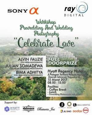 Workshop Prewedding and Wedding  "CELEBRATE LOVE"