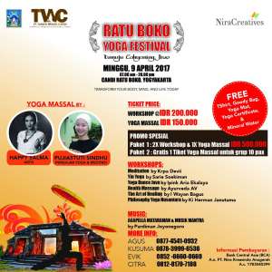 Ratu Boko Yoga Festival 2017