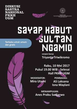 Diskusi Sastra cerpen karya Triyanto Triwikromo