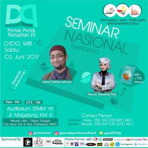 Seminar Nasional bersama Ustad Habiburrohman dan Hanum Rais