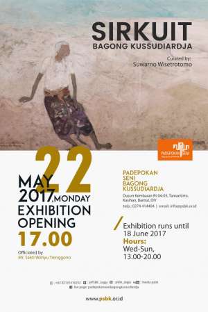 Pameran seni Sirkuit karya Bagong Kussudiardja