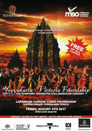 Yogyakarta-Victoria Friendship "The Symphony Collaboration Concert"