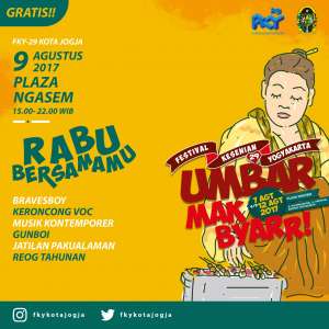 FKY Kota Jogja 'Rabu Bersamamu'