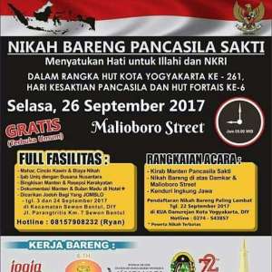 Nikah Bareng Pancasila Sakti