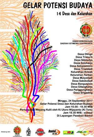 Gelar Potensi Budaya 2017 (14 desa dan kelurahan)