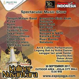 XO Production mempersembahkan Festival Kuliner Nusantara