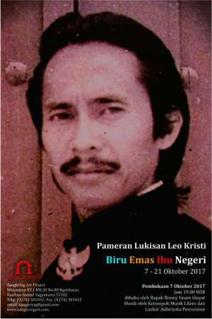 Pameran Lukisan Leo Kristi "Biru Emas Ibu Negeri" 
