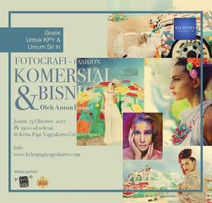 KPY mempersembahkan : Fotografi - Fashion, Komersial dan Bisnis