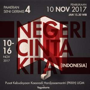 Pameran Seni Gerimis mempersembahkan Negeri Cinta Kita (Indonesia)