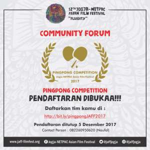 Pingpong Competition JAFF 2017