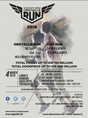 Adisutjipto Urban : Obstacle Run 2018