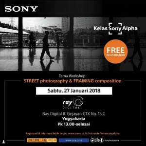 Workshop Photography tema Street Photography & Framming composition