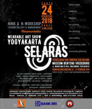 Wearable Artshow Yogyakarta "Selaras" 