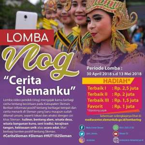 Lomba Vlog "Cerita Slemanku"