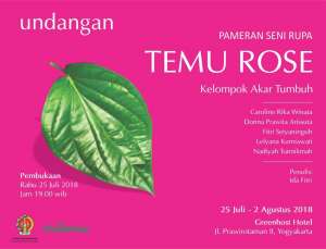 Pameran Seni Rupa "Temu Rose"