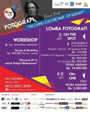 Sleman Creative Art Fashion Lifestyle 2018