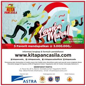Lomba Mural "Kita Pancasila"