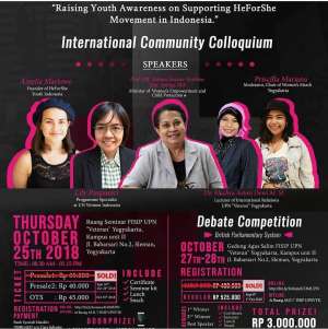 INTERNATIONAL COMMUNITY COLLOQUIUM AND DEBATE COMPETITION 2018