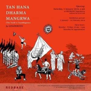 Pameran Mural TAN HANA DHARMA MANGRWA oleh Gegerboyo