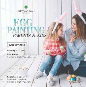 Parent & Kids Egg Painting 