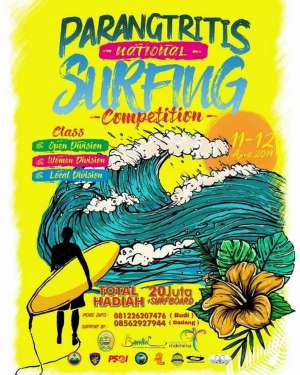 PARANGTRITIS NATIONAL SURFING COMPETITION