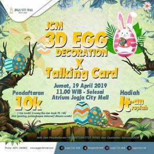 Lomba Menghias Telur 3D Jogja City Mall