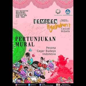 Pertunjukan Mural Pameran Ngabuburit Cagar Budaya