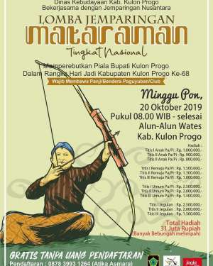 Lomba Jemparingan Mataraman Tingkat Nasional
