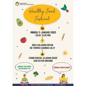 Healthy Food Festival Universitas Atma Jaya Yogyakarta