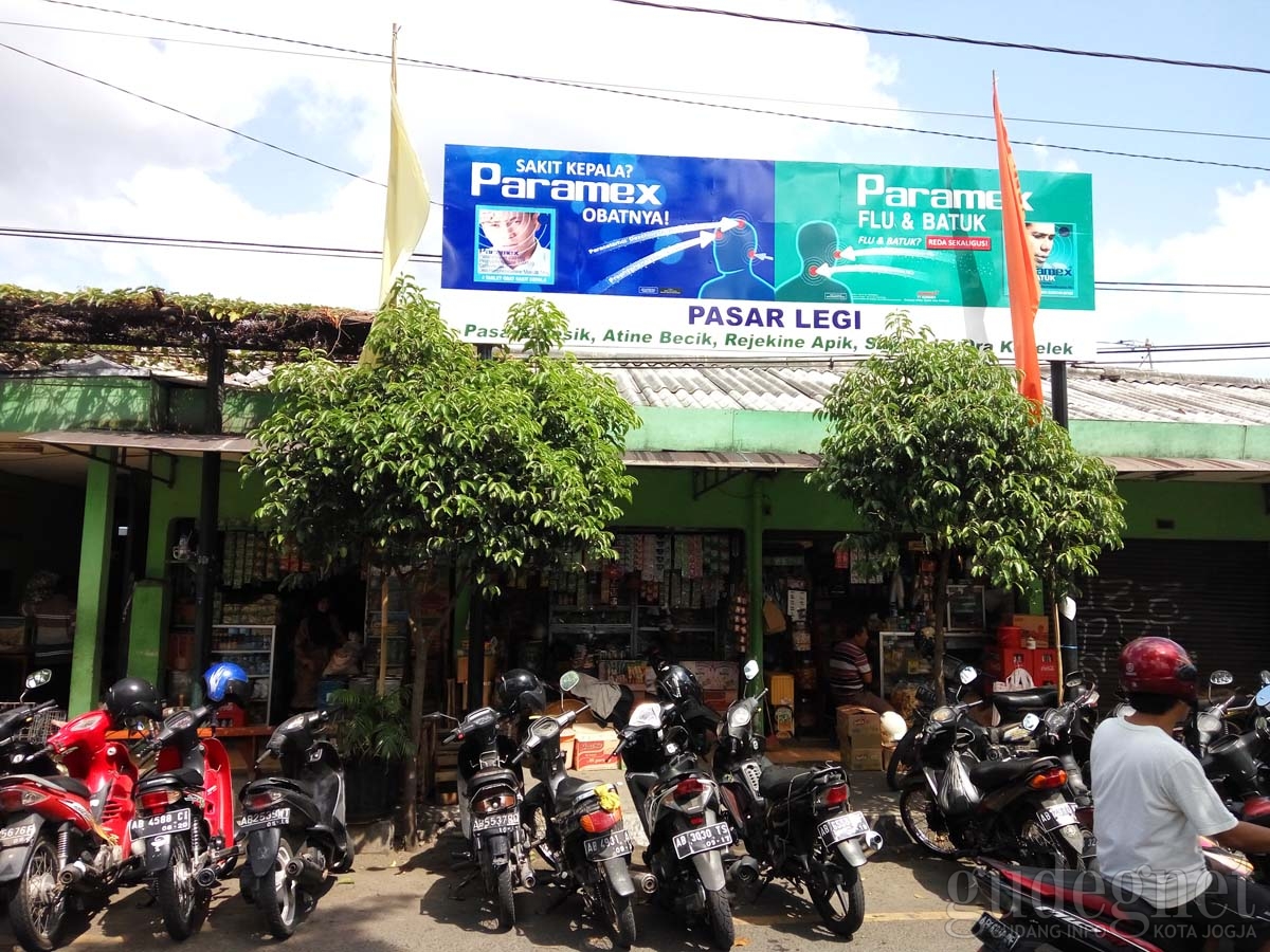 Pasar Legi Patangpuluhan Yogyakarta
