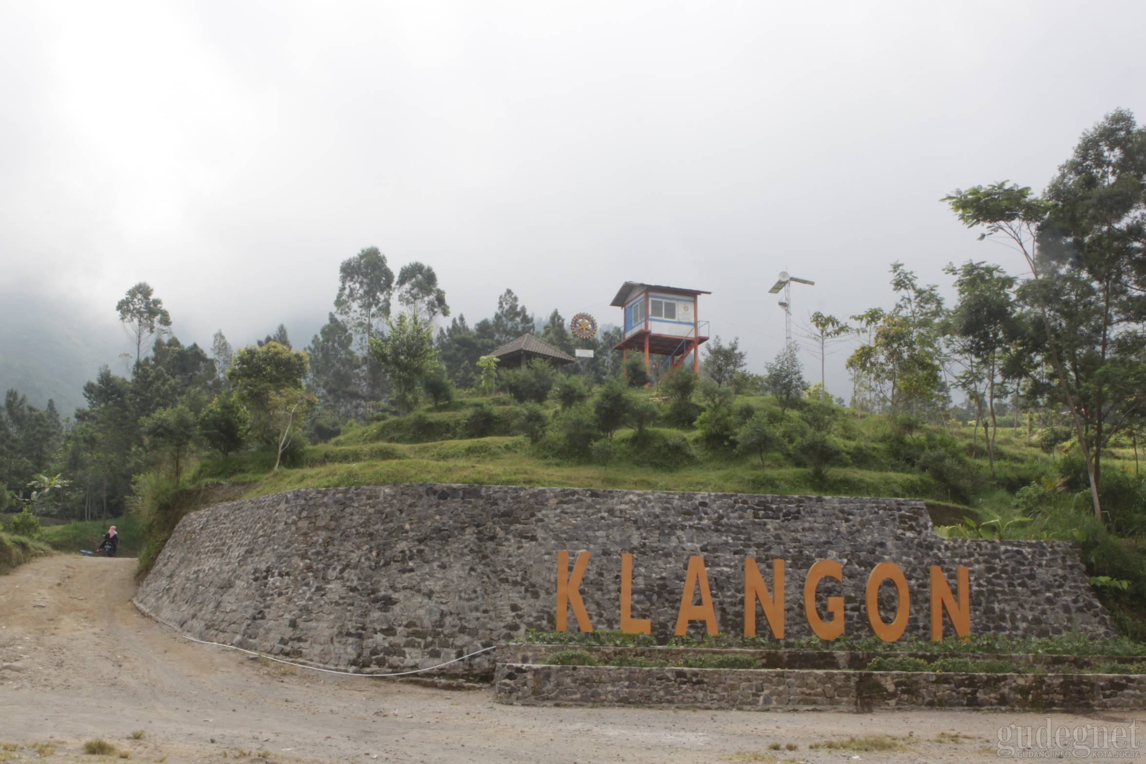 Bukit klangon Merapi Yogyakarta