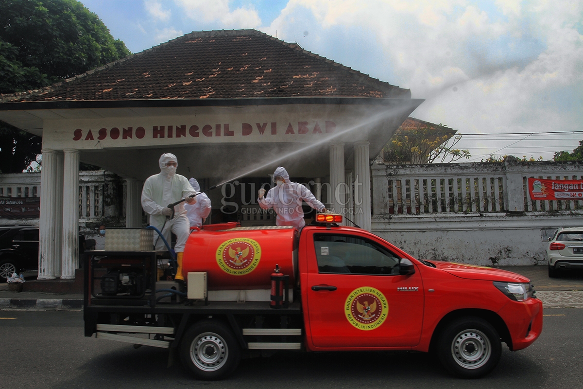 Penyemprotan Disinfektan
