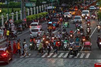 Lalu Lintas Kawasan Titik Nol Yogyakarta