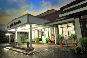 Bagian depan Hotel Galuh Anindita Yogya