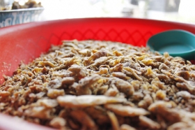 Ikan wader yang kemripik dan kemrenyes 