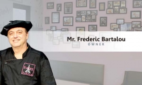 Mr Frederic Bartolou, pemilik Paris Bakery