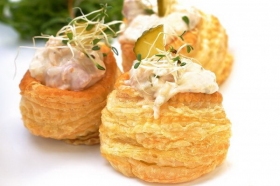 Vol au vent chicken rogout