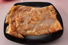Menu martabak durian