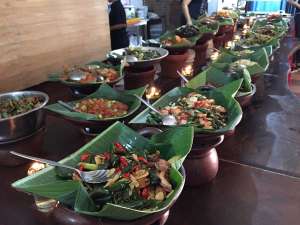 Pilihan aneka lauk 