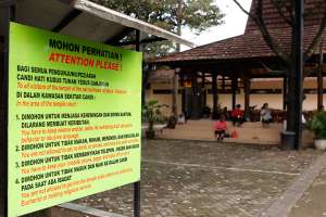 Peraturan bagi peziarah 