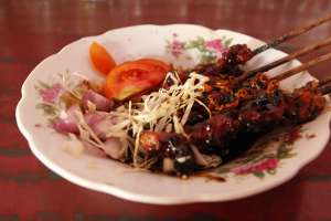 Foto sate kambing buatan pak Nano