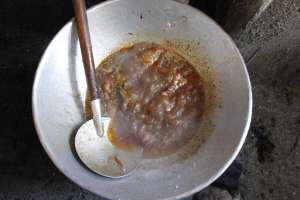 Proses memasak tongseng 