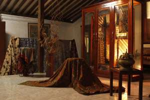 Suasana di ruang belakang museum 