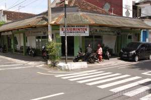 Tampak depan warung gudeg bu Djuminten 