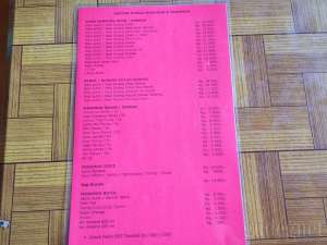 Gudeg Bu Sri Kuncen_Daftar Menu