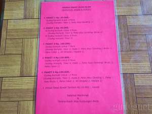 Gudeg Bu Sri Kuncen_Daftar Menu