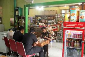 Suasana di warung Gudeg Bakpia Pathok Rahayu